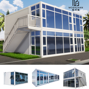 New Technology Container Office Steel Structure Frame Welded Flat Pack Container <strong>House</strong> As Dormitory <strong>s</strong> Prefabricadas - Product Image 4