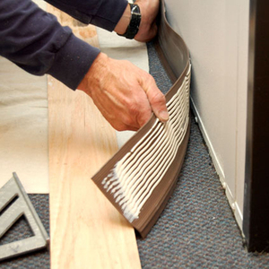 Vinyl <strong>Baseboard</strong> Base Molding <strong>Rubber</strong> Plastic Skirting PVC Wall Cove Base
