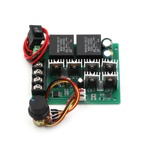 PWM DC regolatore di velocità del motore ad alta potenza 40A avanti e indietro 12V 24V 36V - Product Image 4