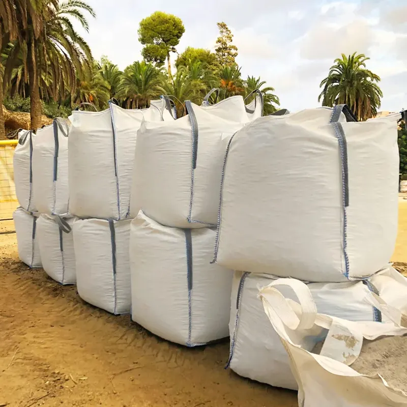 Cement Packing Super Sacks Biodegradable FIBC Jumbo Bags 1000kg BigBag Dimension