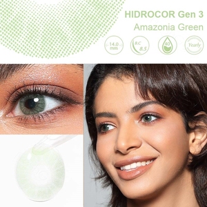 Giao hàng nhanh Freshgo HIDROCOR danh bạ mỹ phẩm kính áp tròng màu xám tự nhiên bán buôn ống kính mềm - Product Image 2