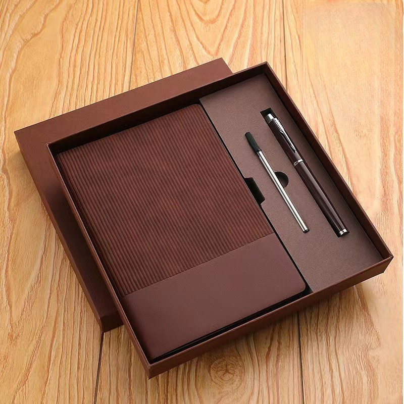 Brown gift box set