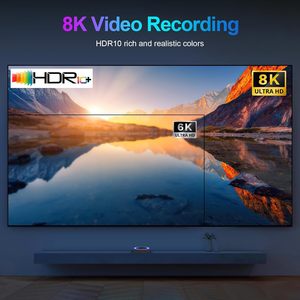 <strong>Android</strong> 13.0 Mini Wireless TV Box with 4GB RAM and 32GB ROM Quad Core 64bit Backlit BT5.0 WiFi6 8K Ultra HD Resolution - Product Image 4