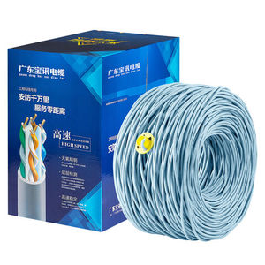 高级0.51毫米Cat5e FTP局域网电缆屏蔽高质量以太网线，实现快速稳定的网络连接 - Product Image 6