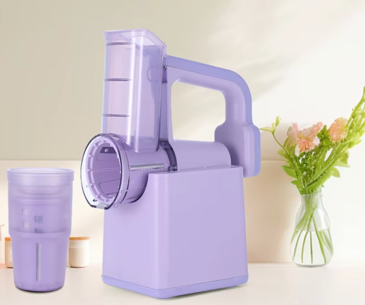 Machine + socle violet