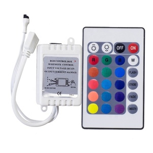 Controller LED RGB 24Key Remote + USB alimentato DC 5V per striscia LED RGB