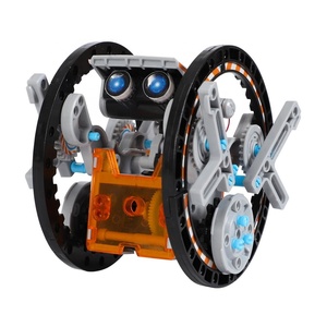 12 in1ソーラーロボットサイエンスキットDIYアセンブリ教育ソーラーロボット玩具 - Product Image 1