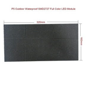 HD-LED-Matrix P5 SMD-LED-Außen modul, LED-Panel mit hoher Helligkeit 320*160mm für wasserdichten Vollfarb-LED-Bildschirm - Product Image 4