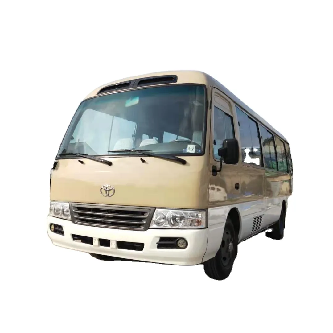 Utilisé Toyota Coaster Bus 23-30 Passagers en haute qualité bon état pour vente utilisé voiture conduite à gauche Vente