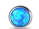 Blue opal