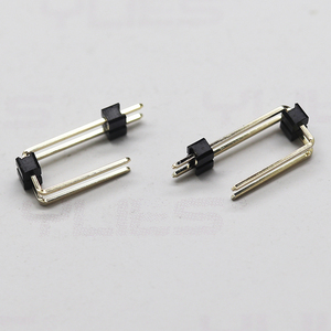 2.54mm Spacing Positions 02~40P Height 7.0mm Pcb <strong>Plug</strong> <strong>Terminal</strong> <strong>Block</strong> Curved Male Pin <strong>Header</strong> Connector for PCB Board - Product Image 2