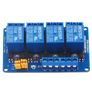 3,3 V 5V 12V 24V 4-Kanal-Relaismodul Hoch-und Niedrigpegel-Trigger-Dual-Optokoppler-Isolation relais modul - Product Image 4
