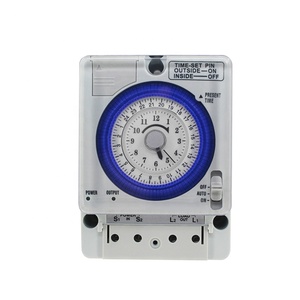 Gute Qualität 220V 230V 24 Stunden Mechanische Automatik Programmier bare Steuerung Timer EIN AUS Schalter TB388