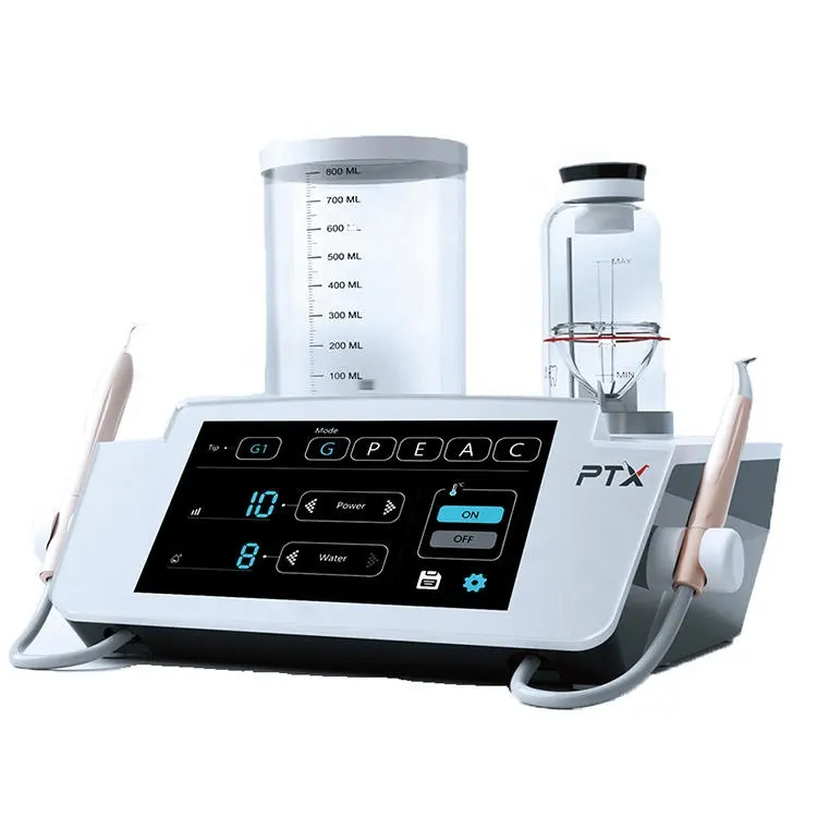 SJD-FPTX otomatik kablosuz kumanda diş temizleme makinesi diş aletleri ultrasonik ölçekleyici ve hava parlatıcı fiyat