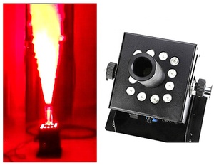 En sıcak hales disko sahne etkisi Cryo Co2 Jet duman makinesi olaylar kulübü Bar düğün Bar LED CO2 tabancası LED renkli jet makinesi dj - Product Image 2