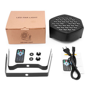 U'King RGB 36 LEDモノクロパーライトステージエフェクトライト、リモコン付き7CHDMXサウンドコントロールforDJ Club PartySho - Product Image 6