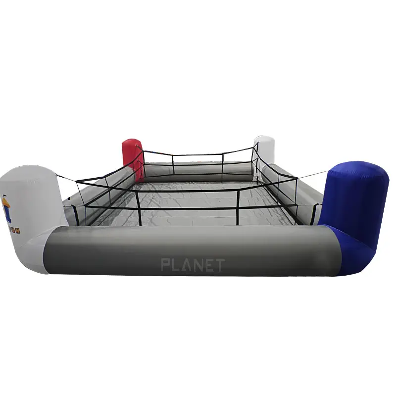 Outdoor Portable Custom Logo Floor Inflatable Boxing Rings Arena Field Inflatable Boxing Ring For Adult