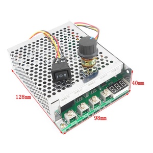 12V 24V 36V 48V 60A Stufenloser DC-Motor drehzahl regler Vorwärts-Rückwärts regler Digital anzeige Reglersc halter Metalls chale - Product Image 4