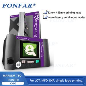 Markem Imaje Smart Date X30 X40 X45 X60 TTO Máquina impresora de código QR de transferencia térmica