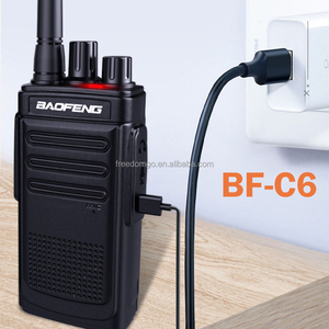 Baofeng BF-C6 UHF Walkie Talkie professionale FM ricetrasmettitore PC programmabile con funzione VOX torcia - Product Image 3