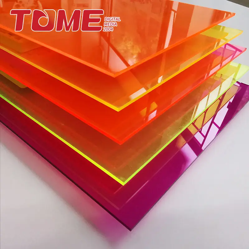 Prezzi all'ingrosso fogli di plastica trasparente PMMA 3mm 5mm 6mm pannello in plexiglass fogli acrilici trasparenti colati