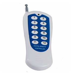 Codice fisso telecomando vendita calda 433MHZ codice fisso ad alta potenza 12 pulsanti wireless RF telecomando