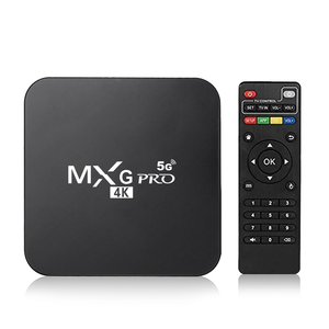 2022 düşük fiyat iyi performans MXG PRO 2G RAM 16G ROM 1GB 8GB Android 10 .. 1 Ott Tv kutusu Firmware 4k Tv Top Box - Product Image 1