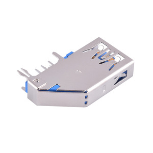 El enchufe hembra USB3.0 tiene una velocidad de transmisión de alta velocidad de 10GB, borde recto, borde enrollado, lado AF de acero inoxidable - Product Image 5