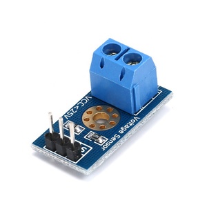 Taidacent DC 0-25V Detector de tensión, los sensores de detección para Raspberry Pi estándar Robot I2C de módulo de Sensor