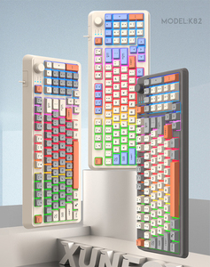 K82 Wired Usb Gaming <strong>Keyboard</strong> and Mouse Set With Three Color Matching, Luminous Mechanical Feel, Desktop <strong>Computer</strong> - Product Image 4