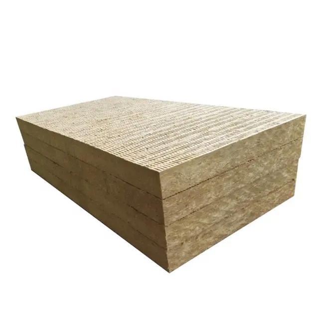 fireproof rock wool panel insulation boards mineral wool insulated wall panel exterior Rock Mineral Wool Insulation Board