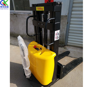 Laboratorio di carico scarico oggetti pesanti spinta a mano idraulico elettrico magazzino contenitore impilabile batteria carrello elevatore magazzino - Product Image 6