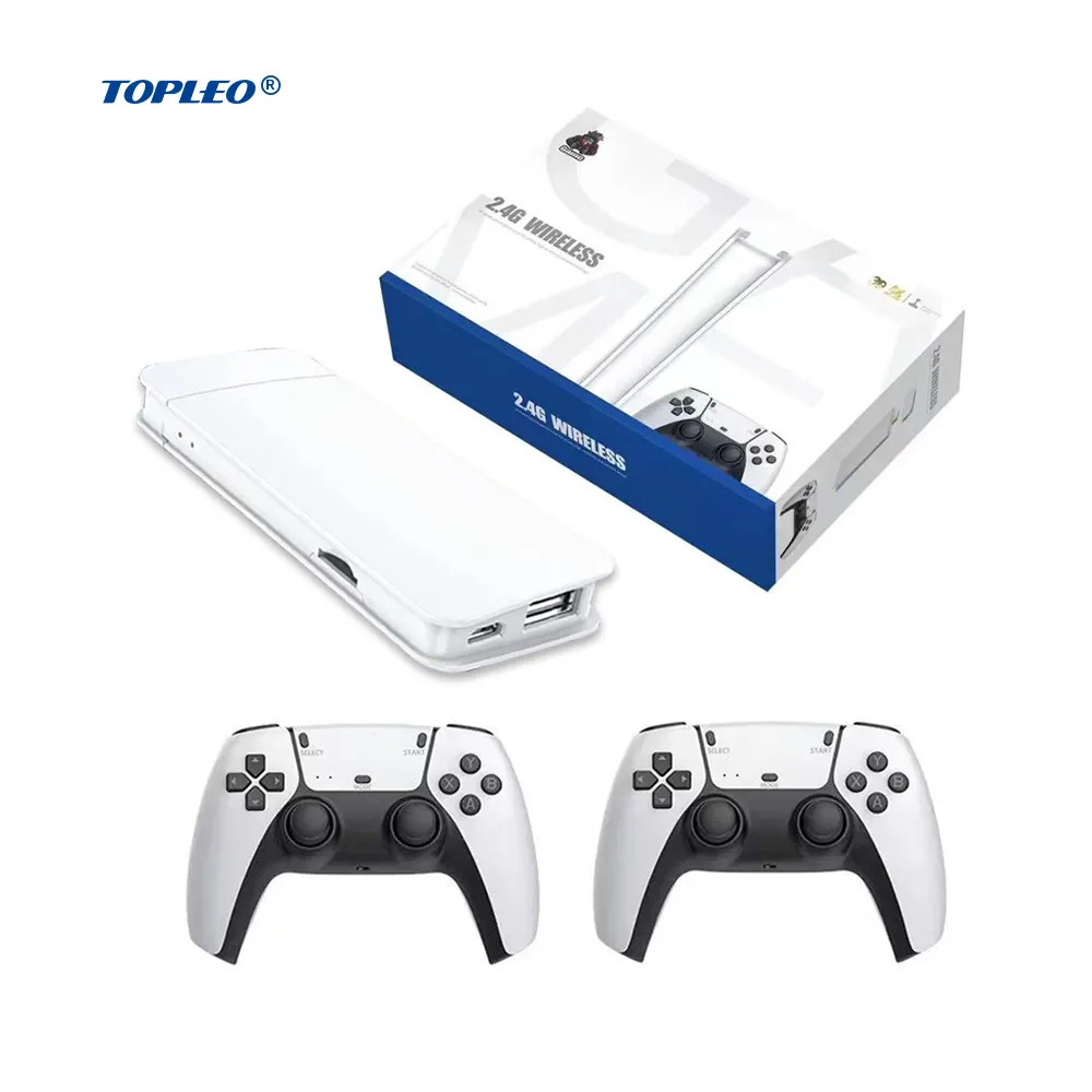 Topleo Game console Handheld Player 500 in 1 portable classic mini stick retro steam deck retro 4k video game consoles