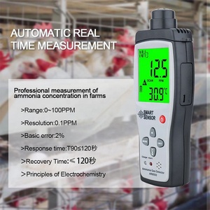 Sensor inteligente AR8500 Detector de gas amoníaco Instrumento de detección de gas digital Detector NH3 - Product Image 5