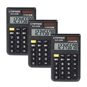 Mini <strong>Digital</strong> Desktop Calculator with 8-Digit LCD Display School Office Standard Function Electronic Pocket Size Calculator - Product Image 1