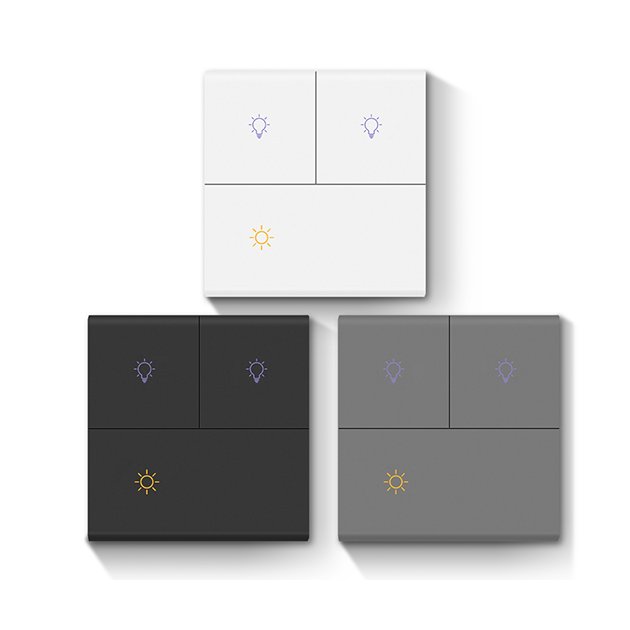 Zigbee matière plastique 3gang