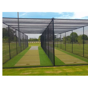 פה שחור גדר בטיחות נטו חיצונית עבור כדורגל גולף גולף אימון בייסבול cago cago מנוקד נטו - Product Image 1