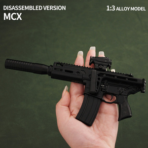 ทั้งหมดโลหะแพะ Gun1:3 MCX และอาวุธกองทัพดึงโหลดเด็กจำลอง Eject จริงเชลล์เป่าของเล่นปืนของเล่น - Product Image 4