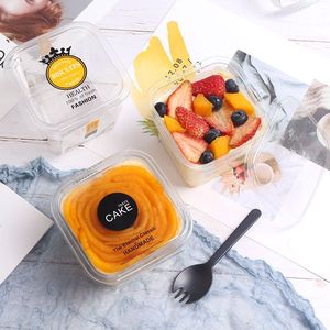 กล่อง Tiramisu บรรจุภัณฑ์พลาสติกใสกล่องเค้กใส - Product Image 6