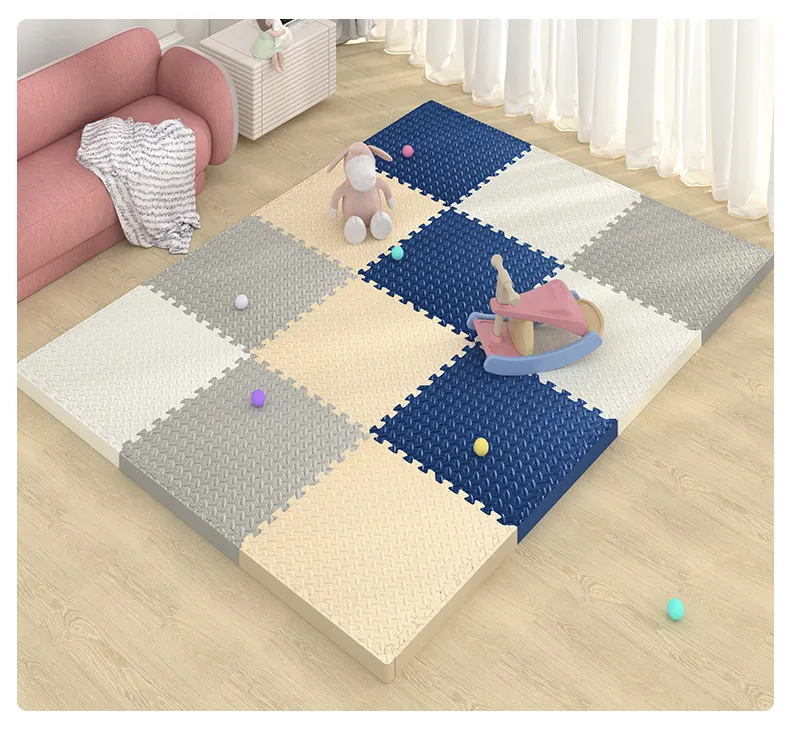 Tappetino per attività da palestra in morbida schiuma EVA Puzzle tappetini giochi per bambini grande strisciante tappetino per bambini