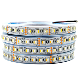 DC12V SMD 5050 LED şerit işık 60LEDs/m 5 in 1 4 in 1 IP20 değil su geçirmez RGBCCT RGBW RGBWW 12mm esnek şerit işık - Product Image 5