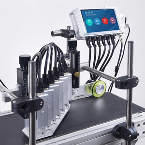 Online-Tij-Drucker Hochgeschwindigkeits-Industrie-Thermo tinten strahl drucker Codierung zum Drucken von Datum Los Barcode-Codierer - Product Image 6