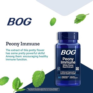 OEM/ODM Peony Immune <strong>Capsules</strong> - White Peony Root-Extract Supplement for Healthy Immune Support and Cell Balance - Product Image 2