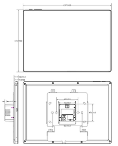 YC-SM1011 10.1インチUbantu Debian Linuxビルトルートwifi埋め込みPoEタブレット10インチAndroid - Product Image 6