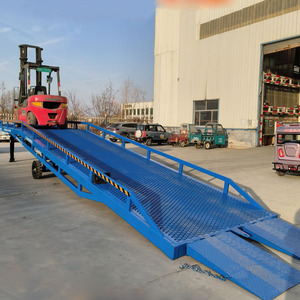 Mexikanische mobile Be-und Entlade brücke Container Be-und Entlade plattform Gabelstapler Rampe Nivel lier maschine Hersteller - Product Image 3