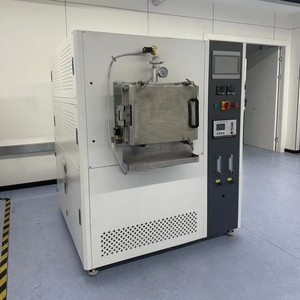 Horno de tubo de vacío de laboratorio de alta temperatura 1400C para sinterización y tratamiento térmico de fusión