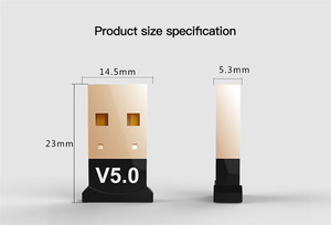 BT Adapter for PC USB 5.0 Receiver Dongle Mini Size Wireless <strong>Computer</strong> Adapter Compatible with Desktop Laptop Mouse Keyboard - Product Image 5