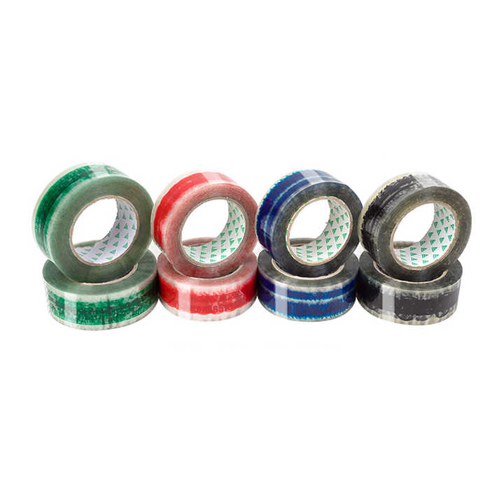 Band Benutzer definiertes Logo Drucken Kleine Charge Benutzer definierte Transparente Geschenk versiegelung Klebeband Drucken QR-Code Kleine Charge Benutzer definiert