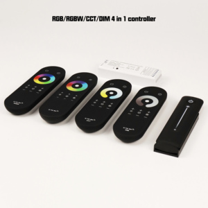 Многофункциональный RF 2,4G многоканальный контроллер DC12V/24V 4 в S122-dh RGBW RGB CCT затемнение Сенсорное светодиодное управление для световой полосы - Product Image 2