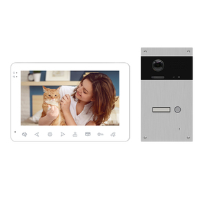 Intercomunicador de 2 cables para puerta, cámara de vídeo, timbre, sistema de seguridad de intercomunicación de 2 vías